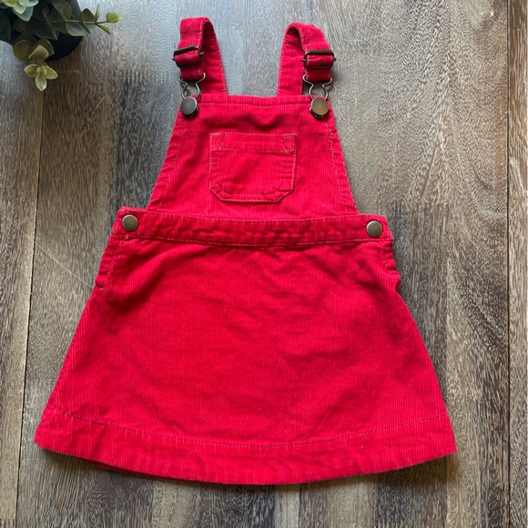 SOLD Hanna Andersson Red Cord dress, 12-18 months - Picture 3 of 8